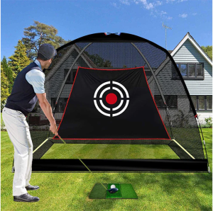 Golf Net for Backyard Easy Set Up Golf Practice Net for Beginner or Professional Indoor Golf Hitting Net with Target 8X6X5FT